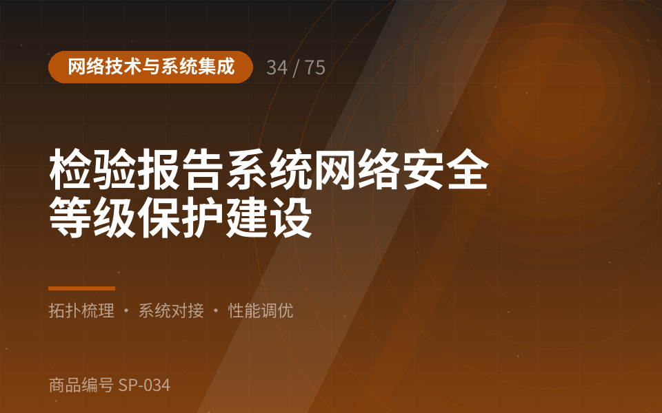 检验报告系统网络安全等级保护建设